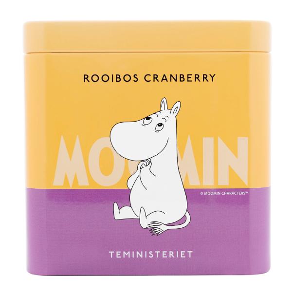 Mummi teboks Mummitrollet  rooibos te tranebær  100g