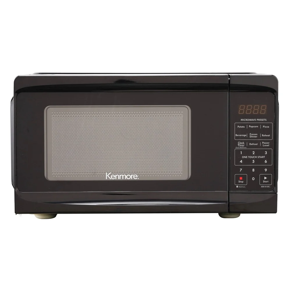 0.7 cu-ft Microwave Black - Image 7