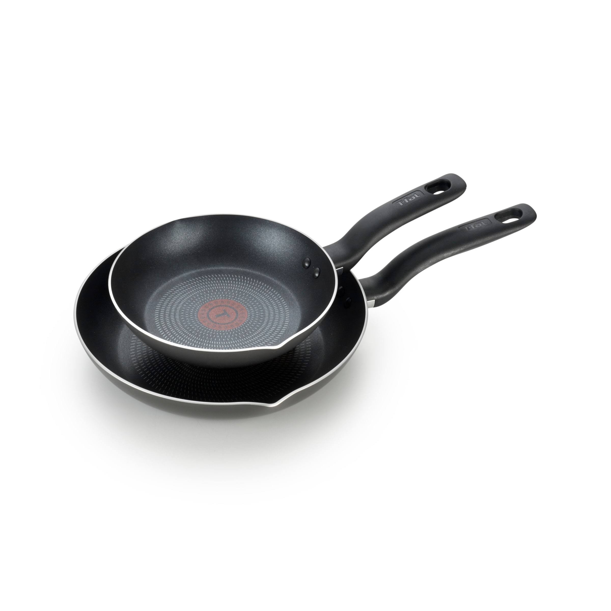 T-Fal Nonstick Saute Pan Set, Grey - 2 pack