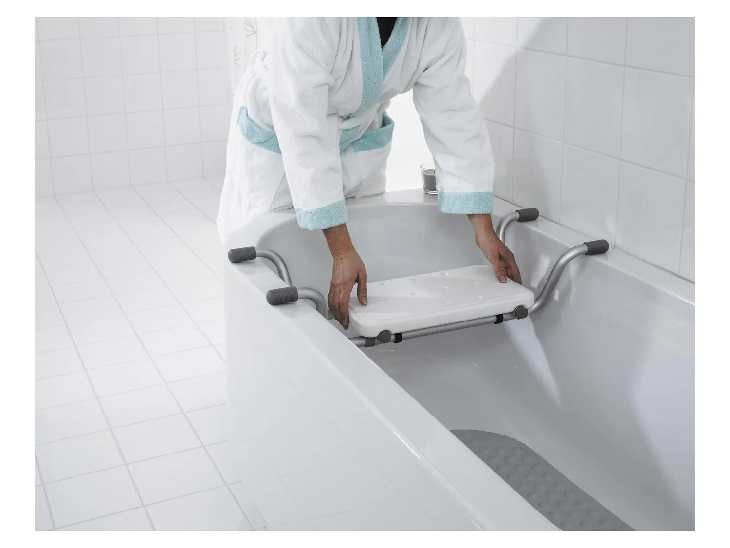 Ridder Tabouret, marchepied ou sige pour douche/baignoire