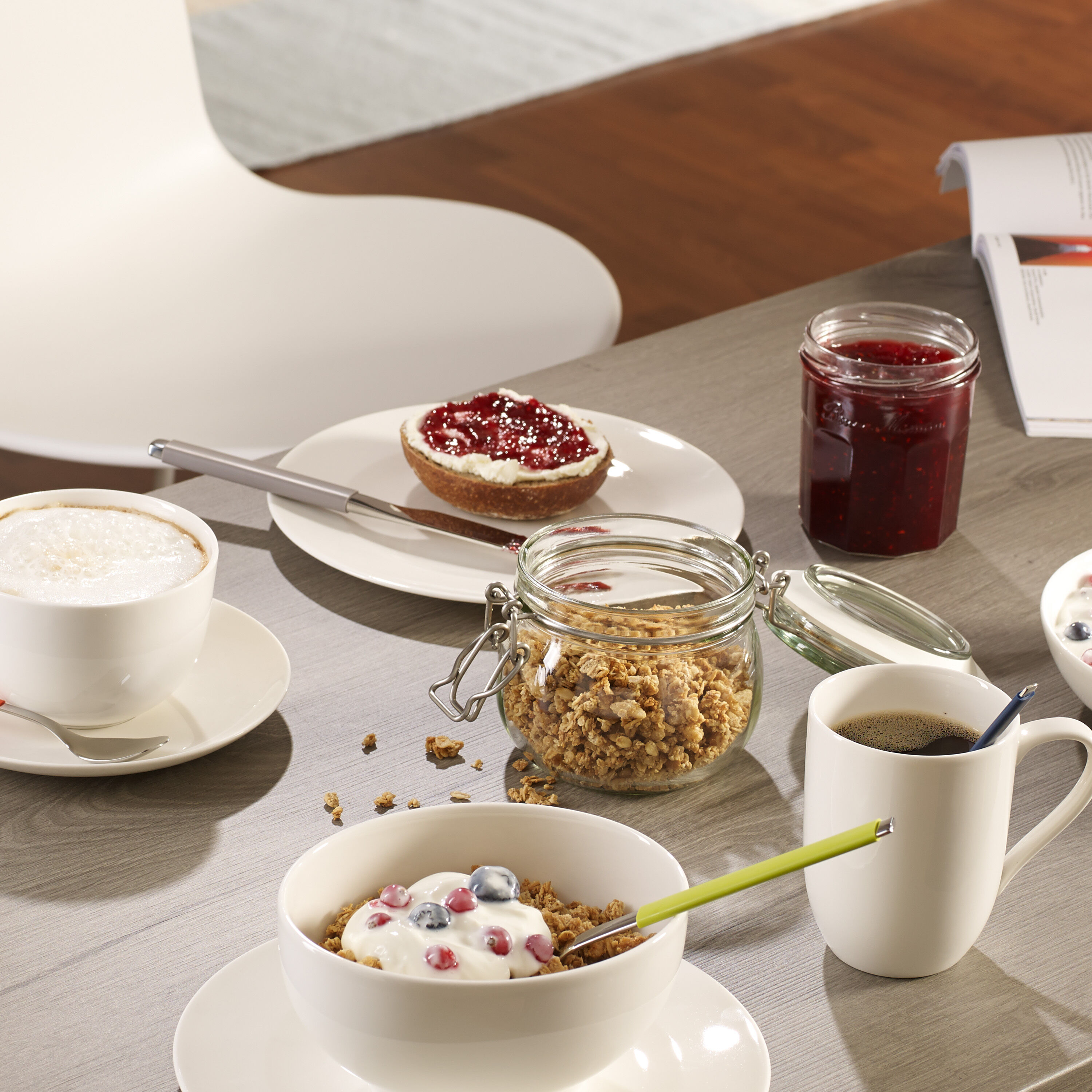 For Me Appetizer/ Bread Plate - White, 6.3'', Premium Porcelain