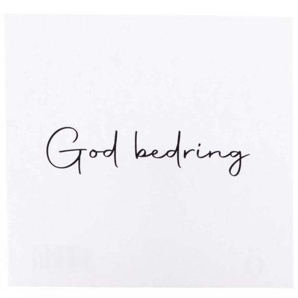 Kort 8x8 cm god bedring