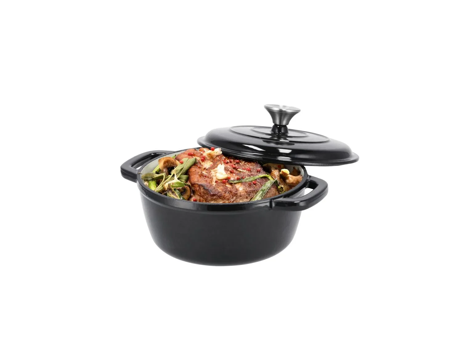 SILVERCREST Faitout en fonte Premium, 22 cm