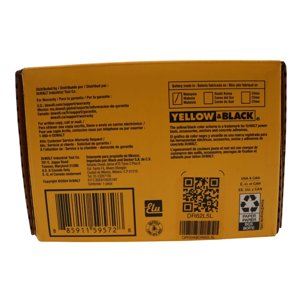 Flexvolt 20V/60V Max 12 0Ah Battery (DCB612) Image 9