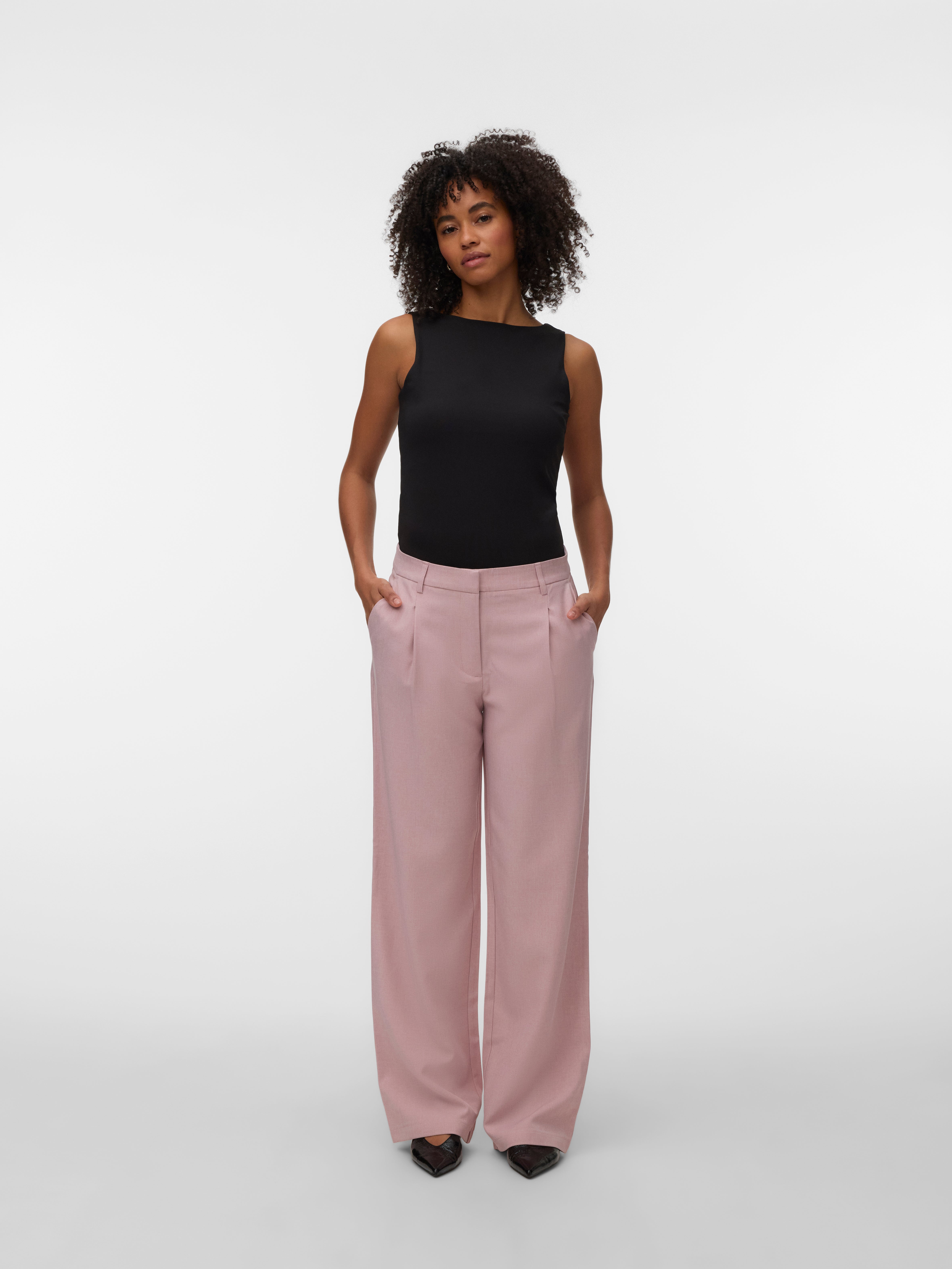 VERO MODA® VMCASSIDY Mid waist Trousers