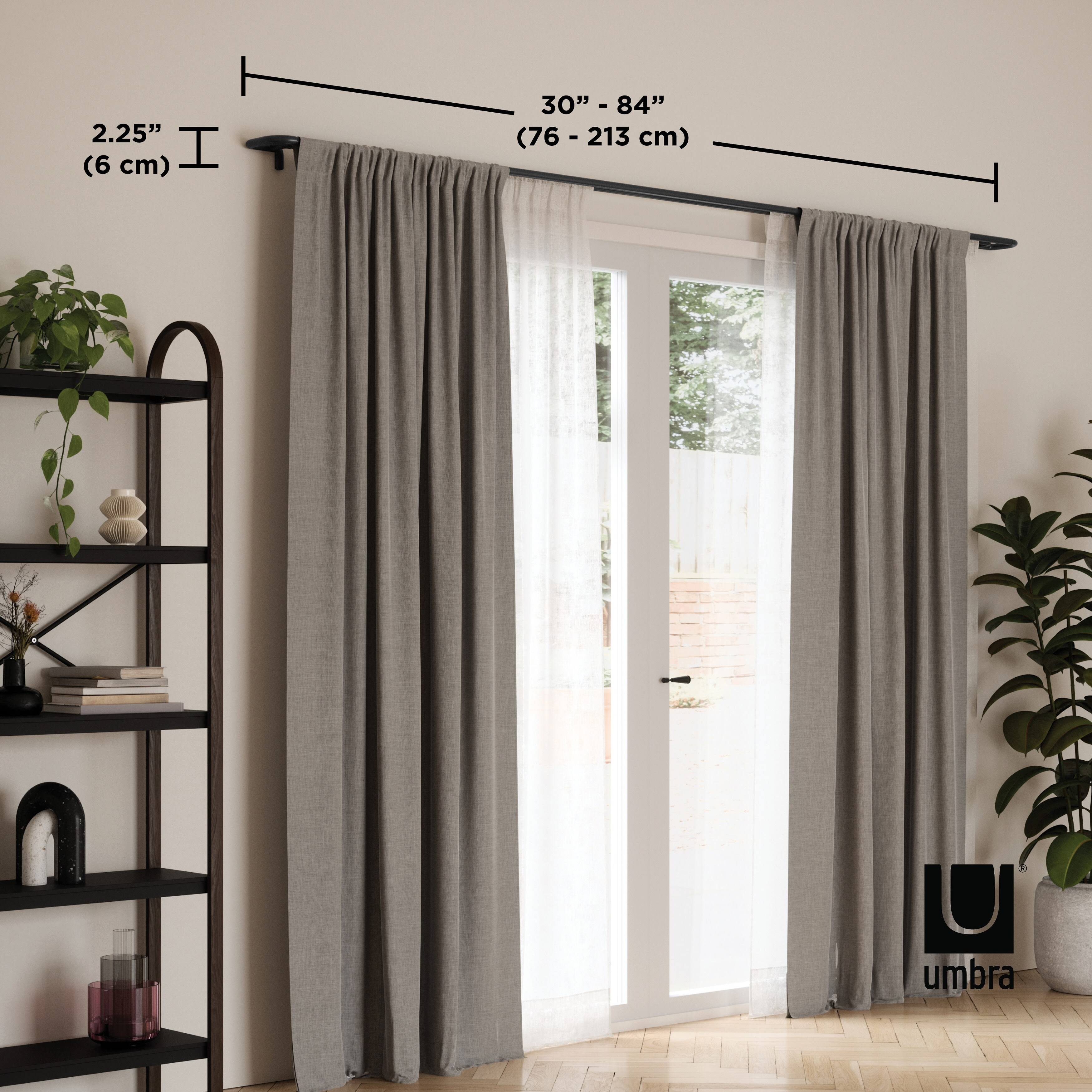 Umbra Twilight Double Curtain Rod