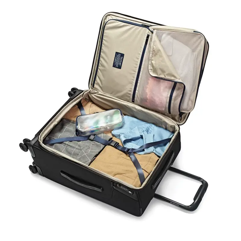 Black Armage II Large Expandable Spinner Softside Luggage | 7610-ZAIKR - SAMSONITE OUTLET