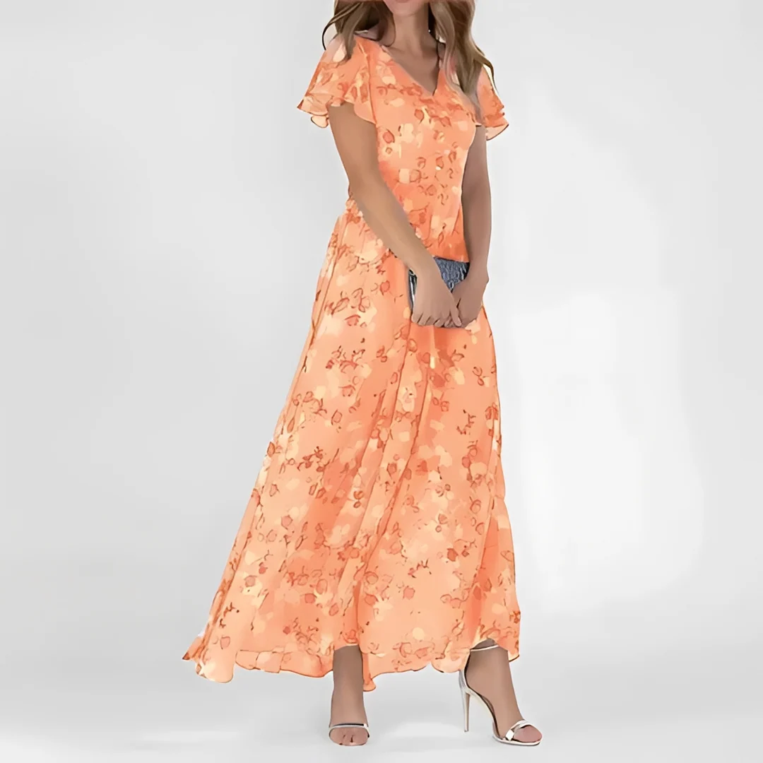 Davonie - Robe Florale Élégante