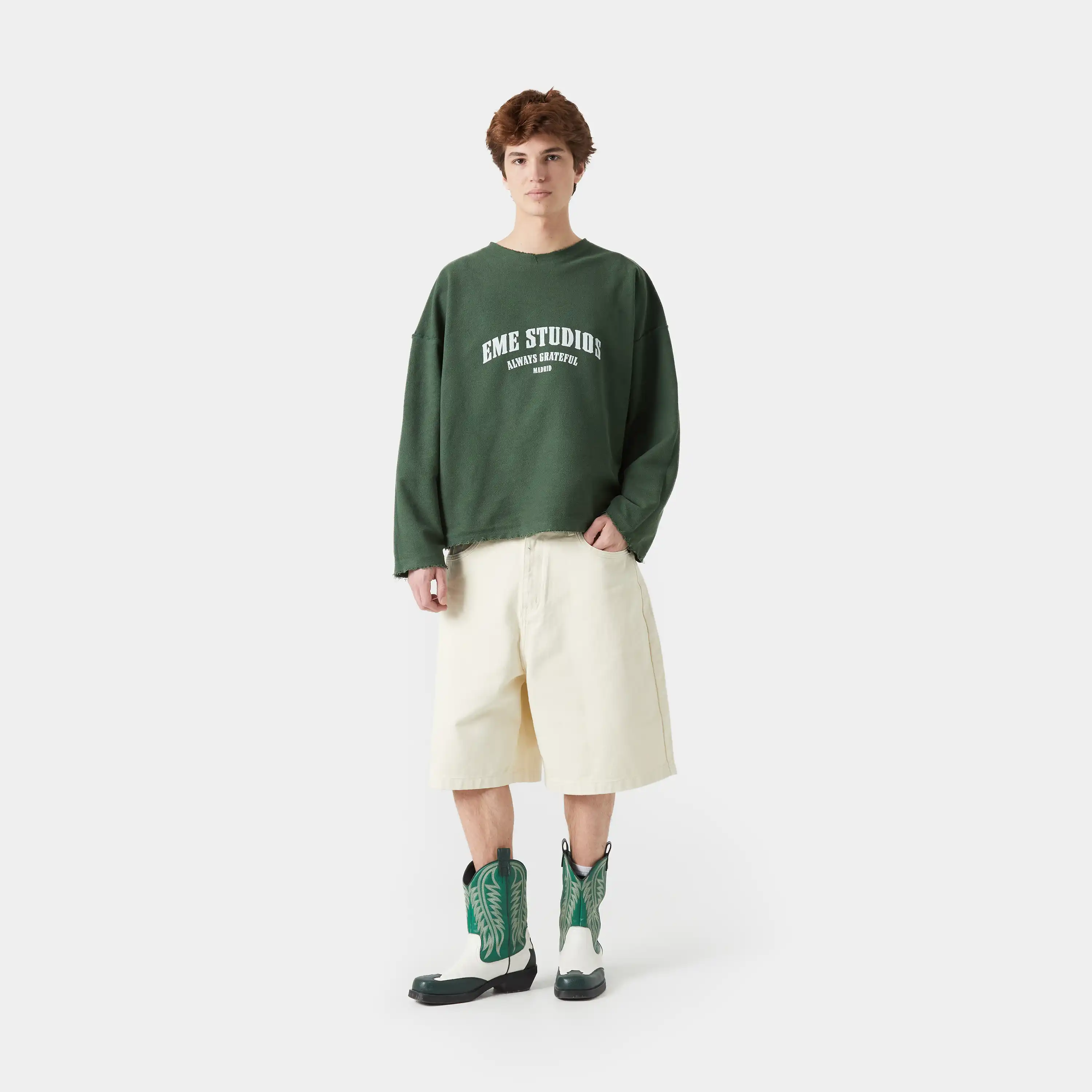 Suty Sycamore Reverse Crewneck