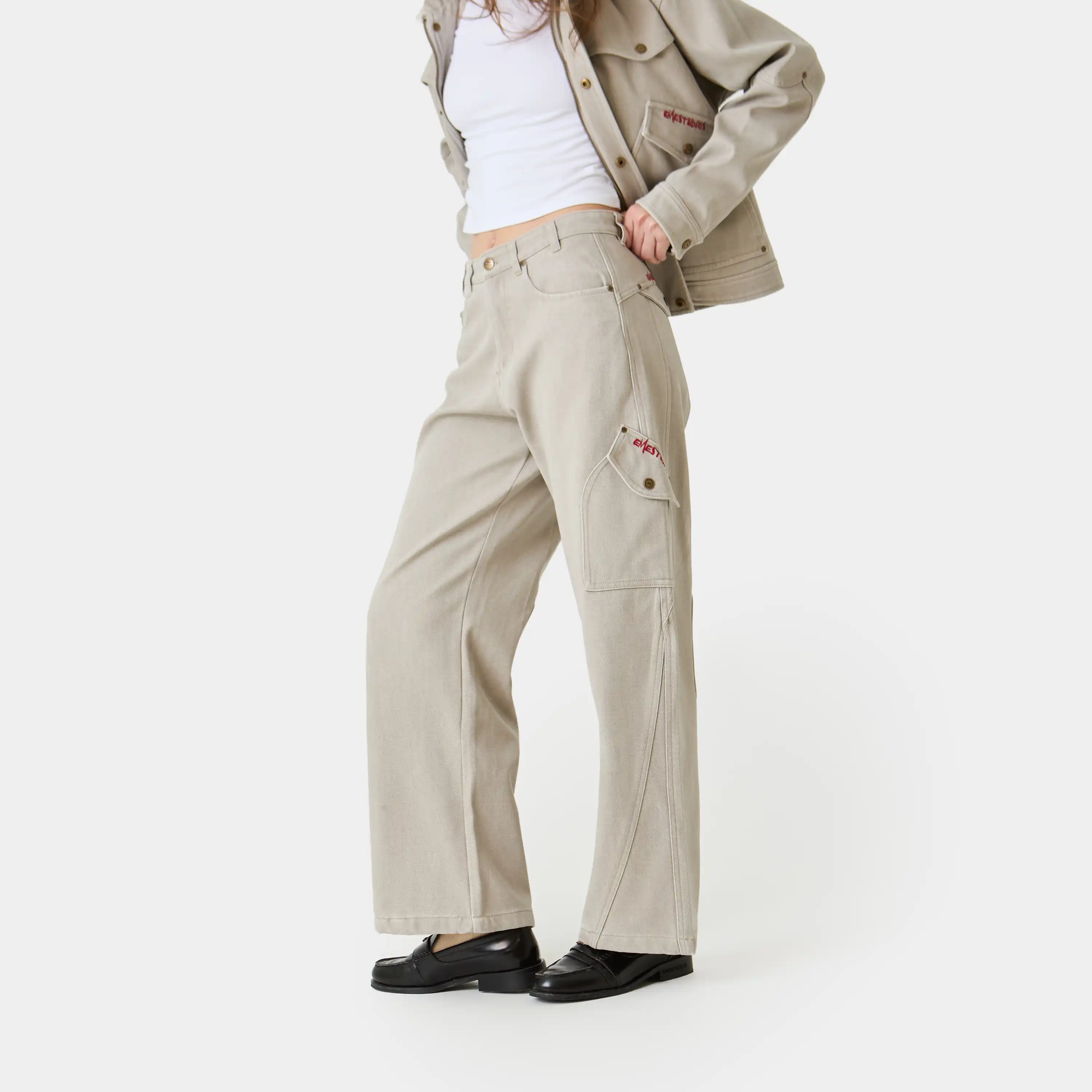Montato Denim Cargo Pants