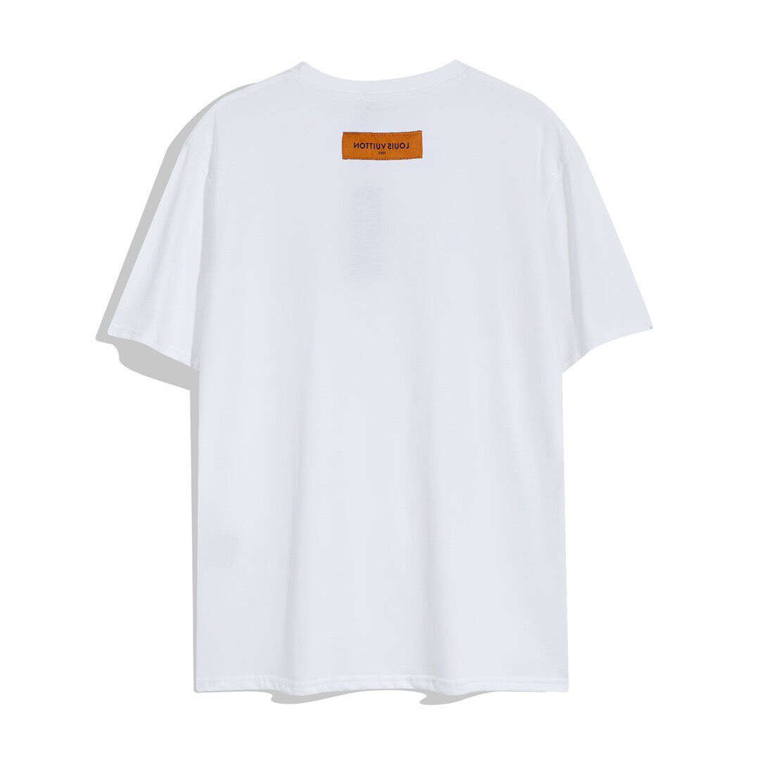 【LOUIS VUITTON】（ルイヴィトン）半袖 男女兼用Tシャツ