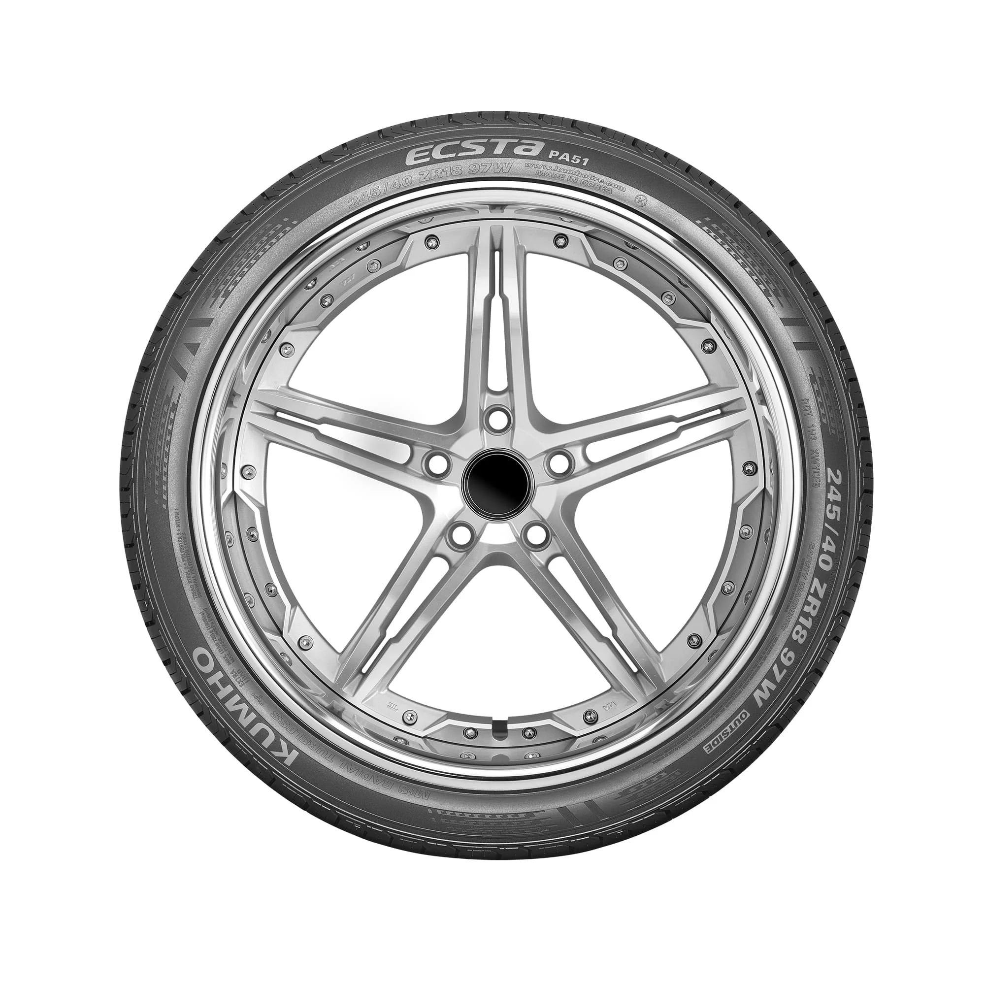 Kumho Ecsta PA51 All-Season 215/45ZR18 93W XL Passenger Tire