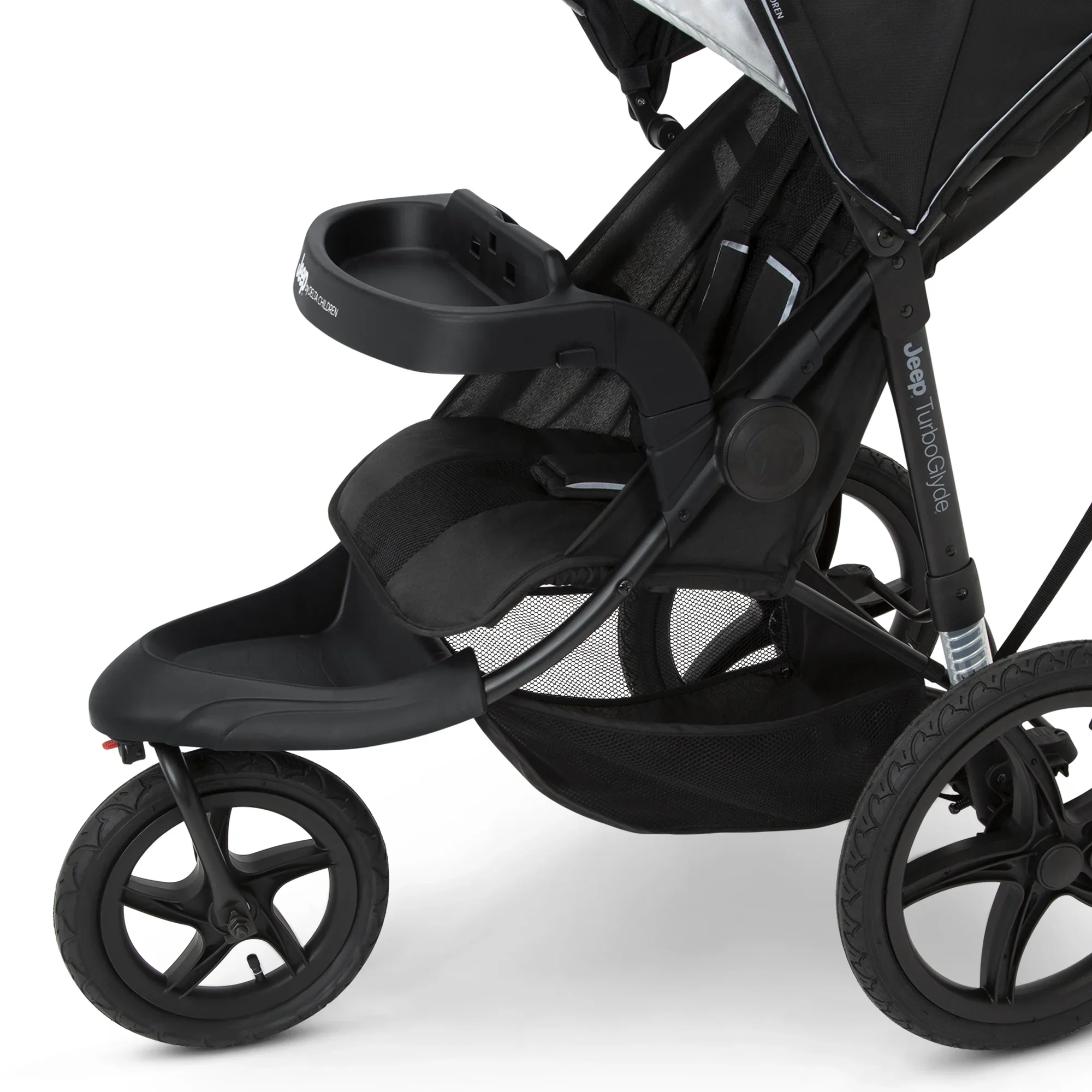 Jeep TurboGlyde Jogging Stroller by Delta Children, Black