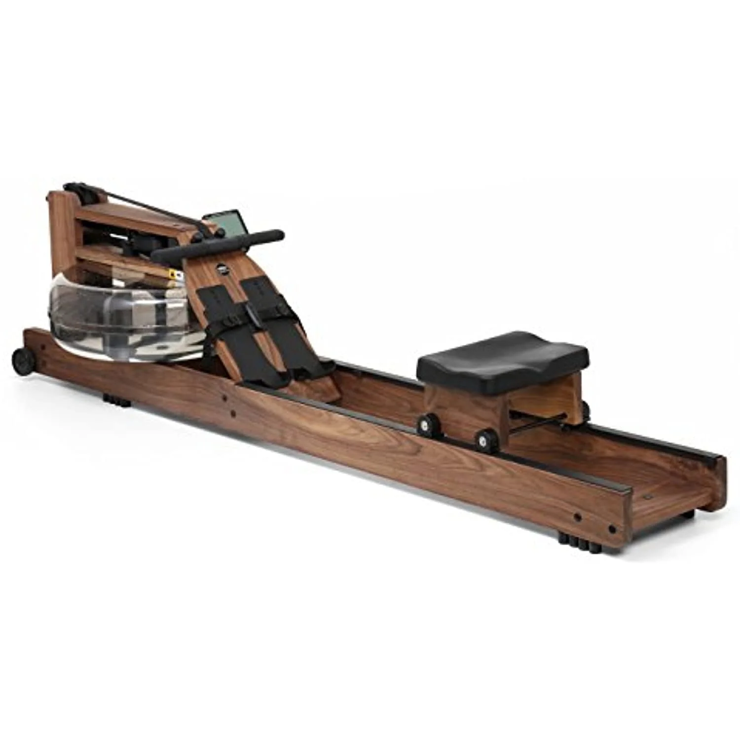 Classic Exercise Rowing Machine in Black Walnut with S4 Monitor Image 9