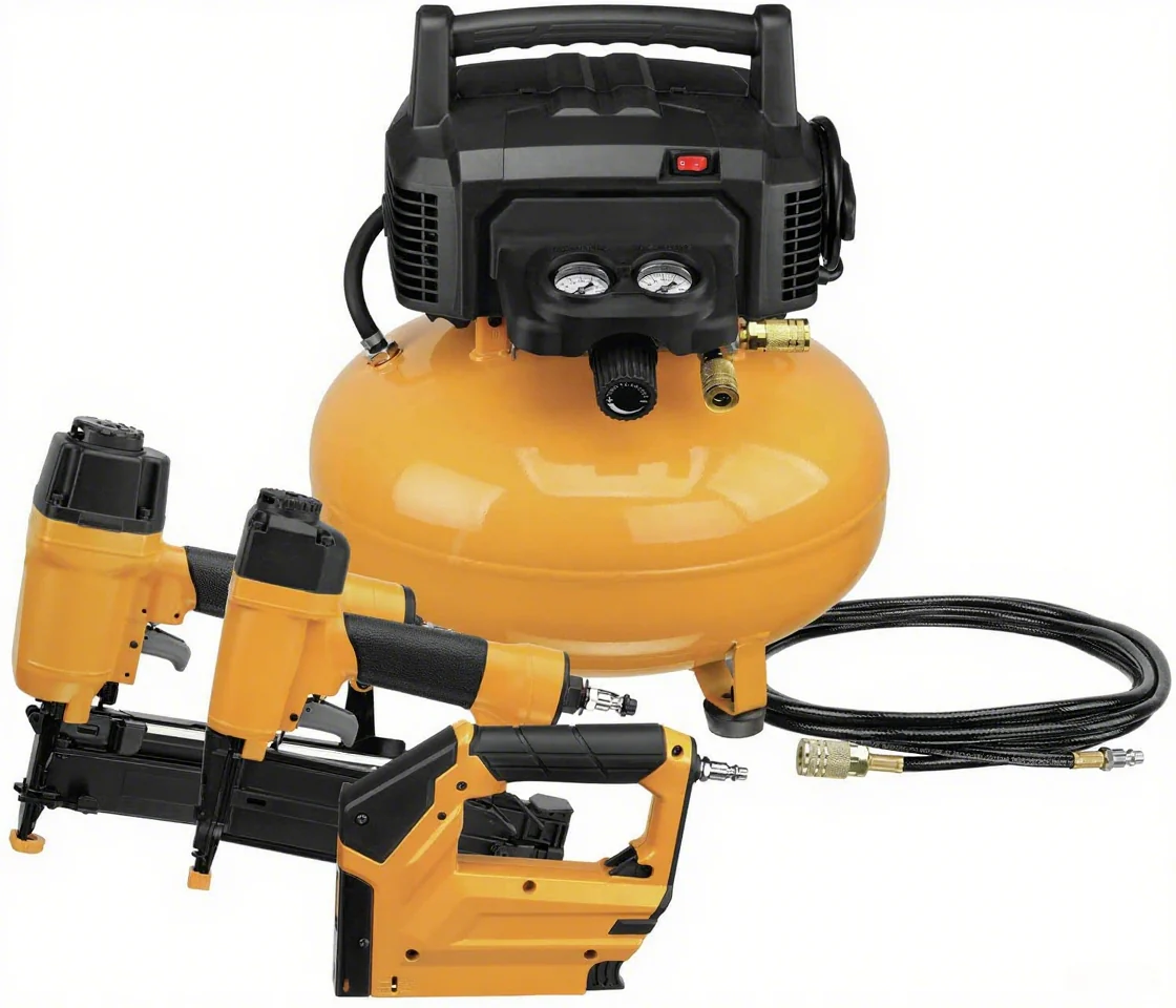Kit combiné compresseur d'air, 3 outils
