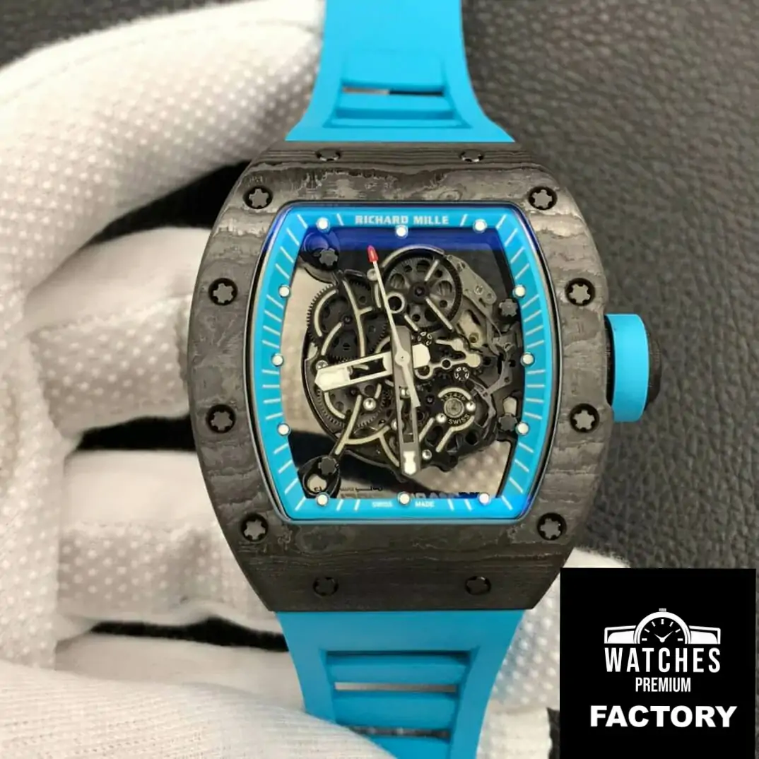 Richard Mille RM055 ZF Factory Rubber Strap
