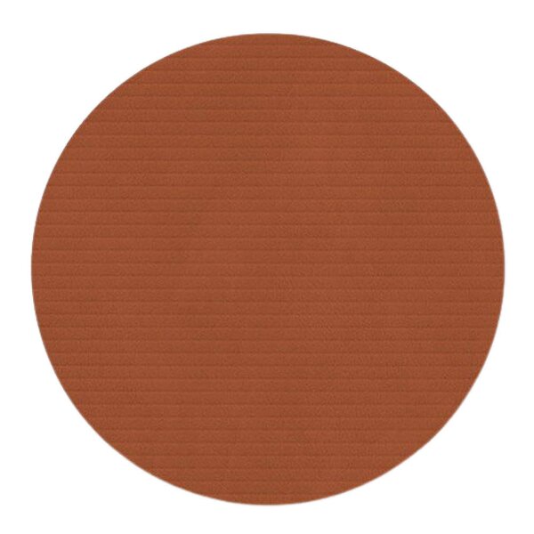 Circle Corduroy glassbrikke 10 cm Rust