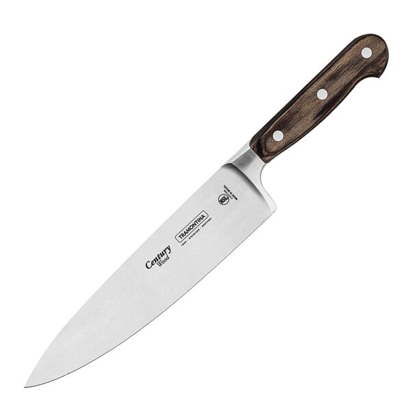 Polywood kokkekniv 19,5 cm brun