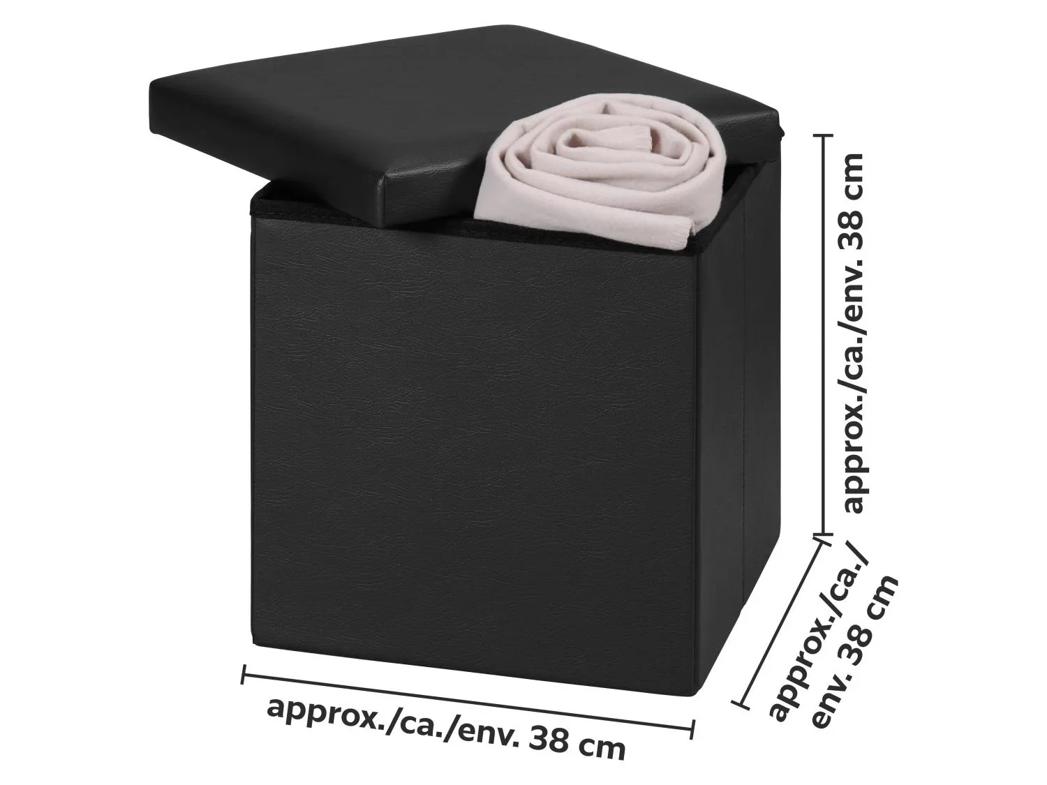 LIVARNO Pouf coffre