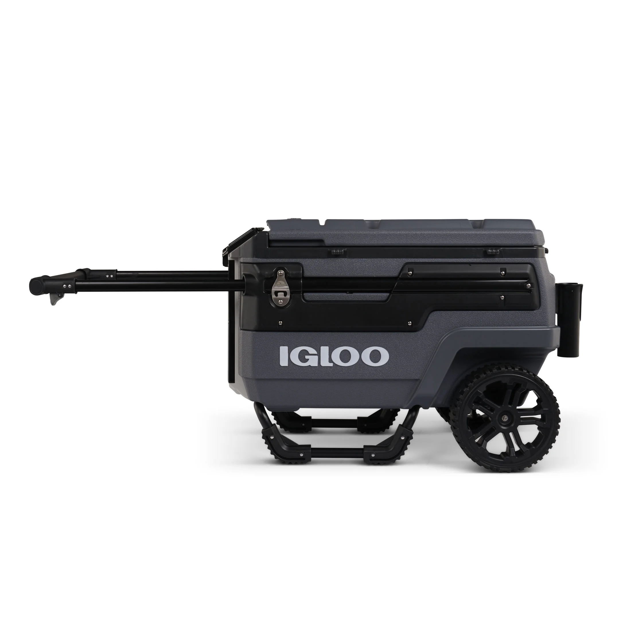 70 QT Trailmate Journey Rolling Cooler, Carbonite Gray(Gray) - Image 2
