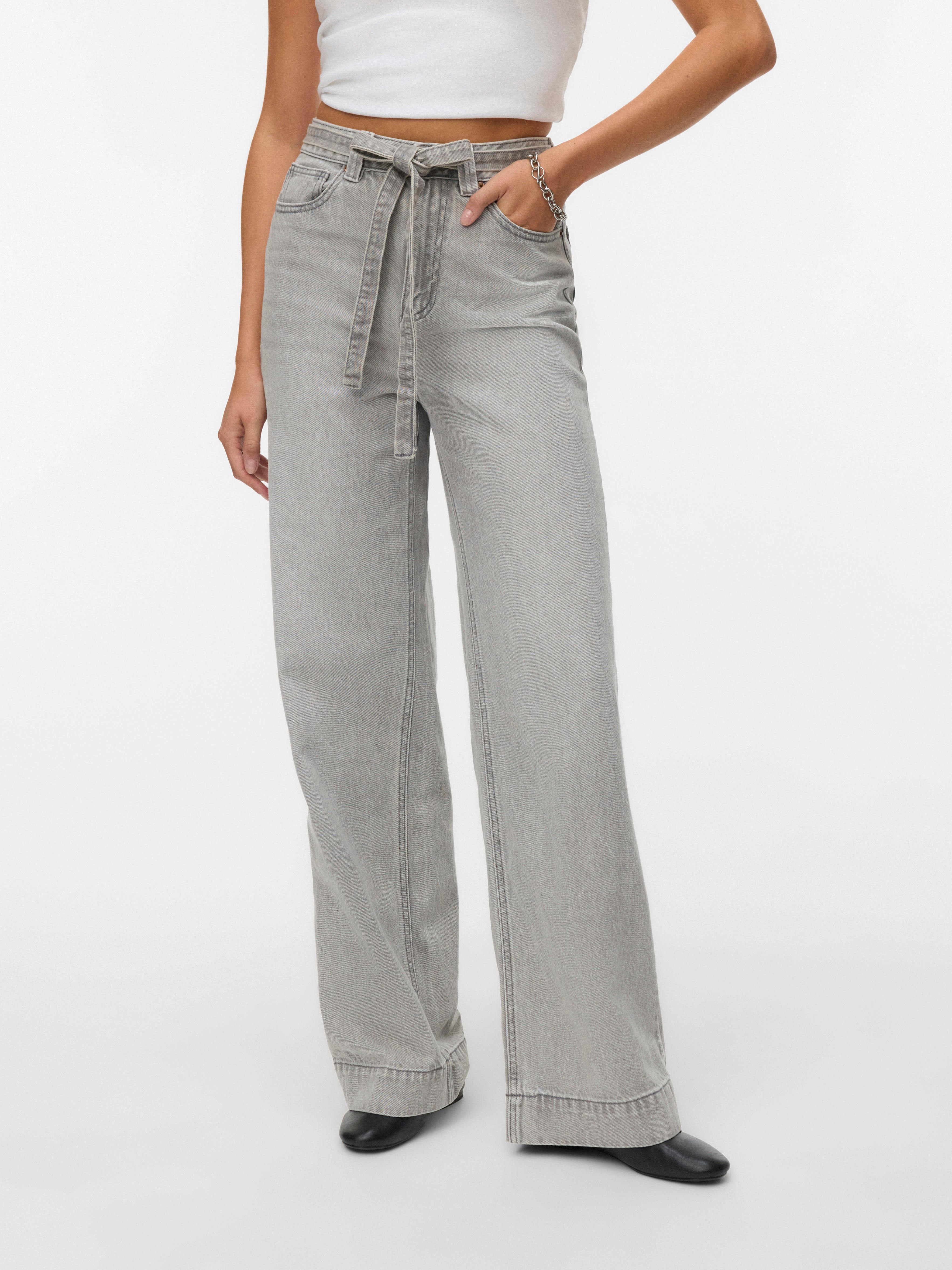 VERO MODA® VMKATHY Super high rise Wide Leg Fit Jeans