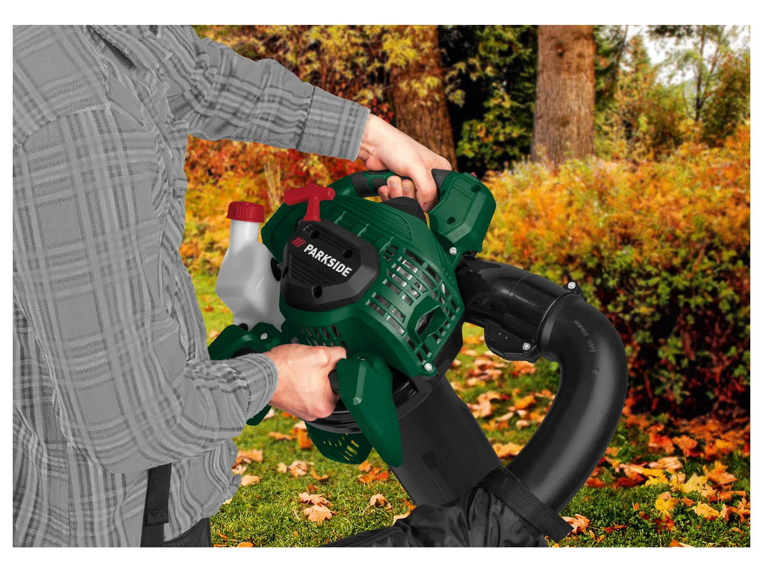 PARKSIDE Aspirateur et souffleur de feuilles thermique PBLS 26 A1