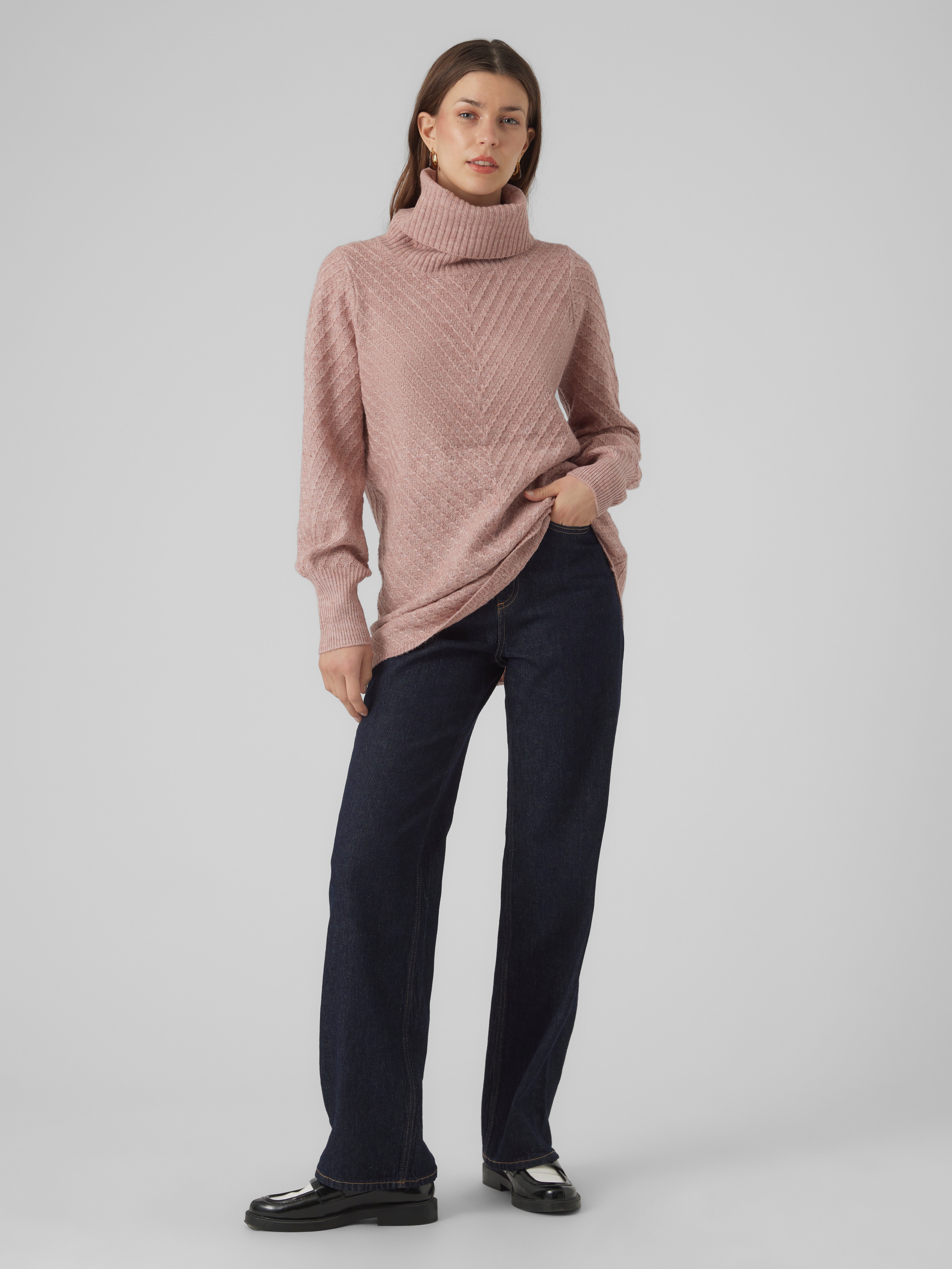 VERO MODA® VMANJASTINNA Knitted pullover