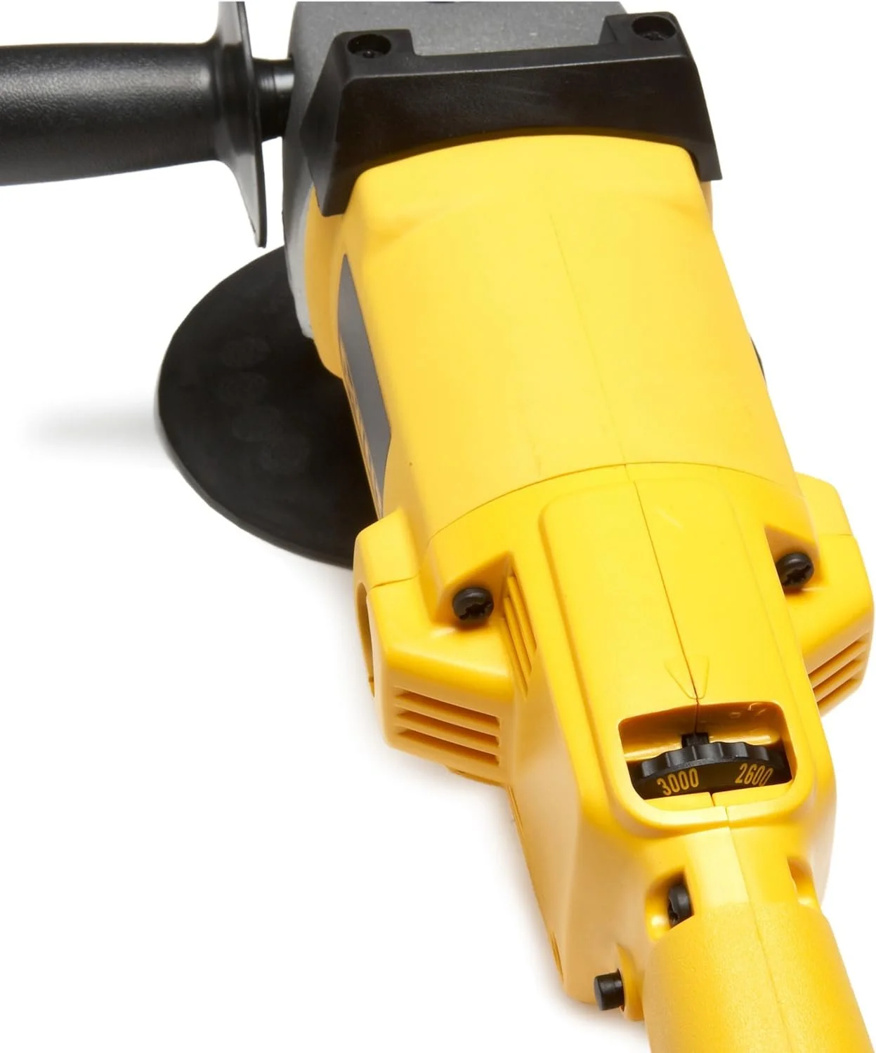 DEWALT DW849 8 Amp 7 - Inch/9 - Inch Electronic Variable - Speed Right - Angle Polisher