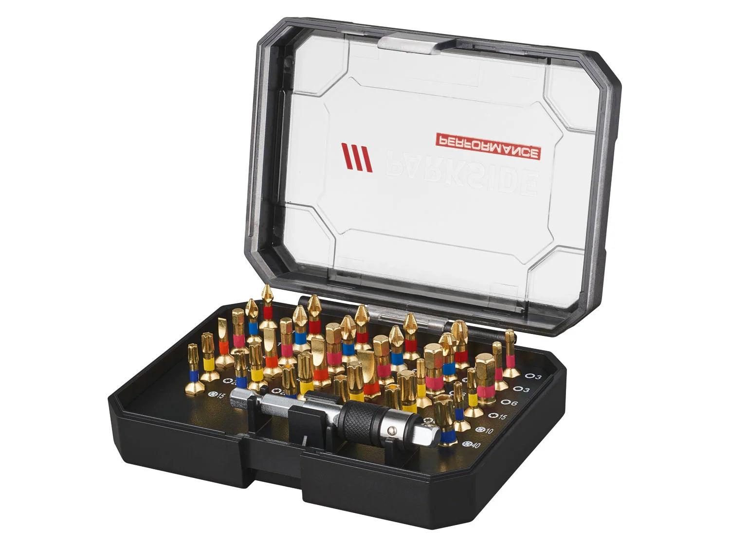 Coffret d'embouts de torsion PARKSIDE PERFORMANCE / coffret d'embouts et de douilles PBSP 2 B2
