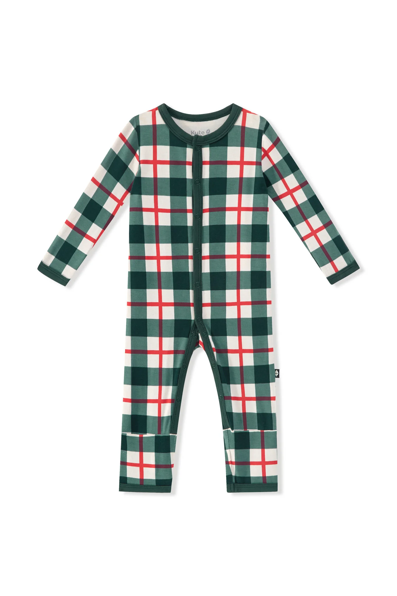 Romper in Holiday Plaid
