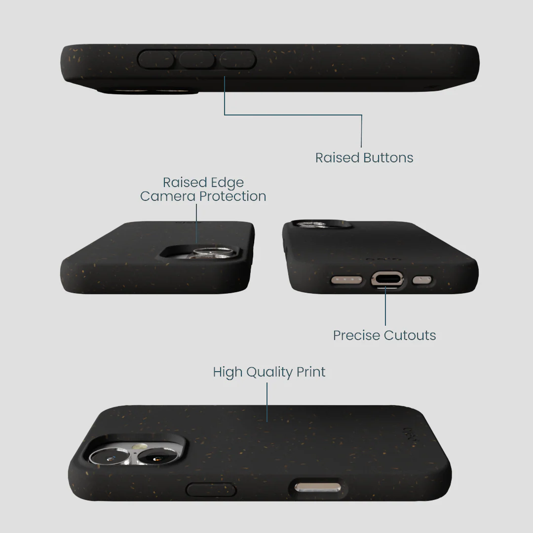 Black iPhone 16 Case
