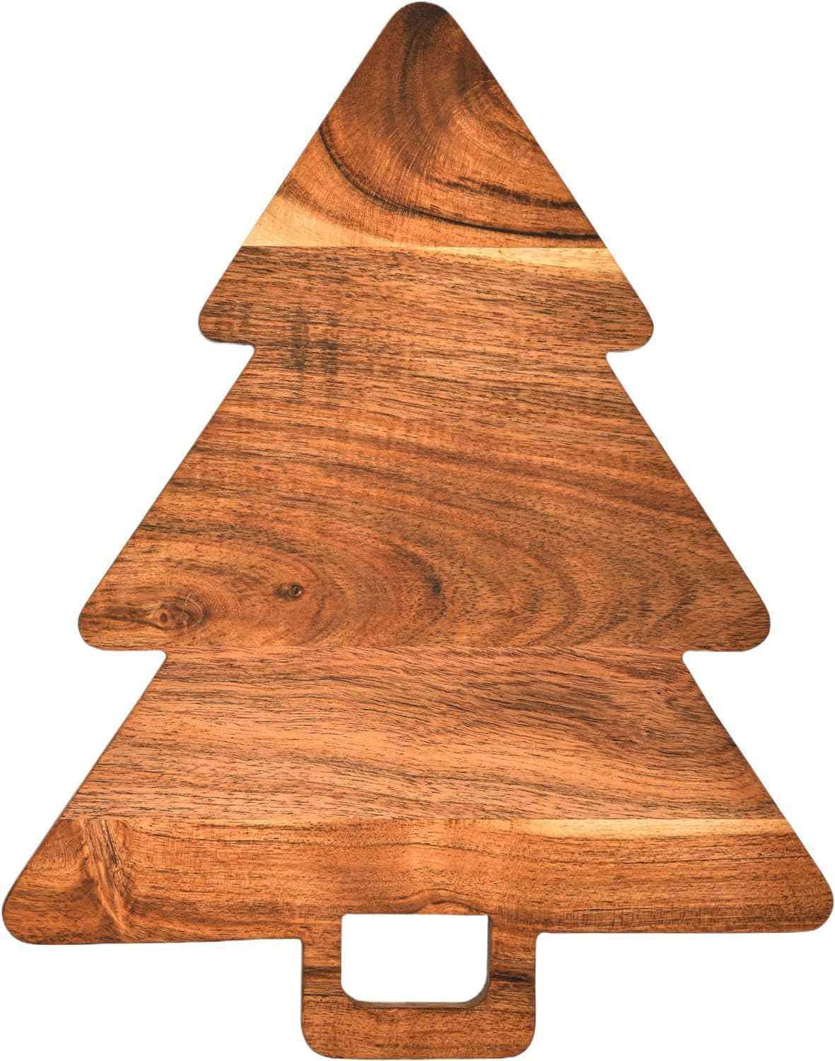 Christmas Kitchen Decoration Acacia Wood Chopping Block Christmas Tree Cutting Board