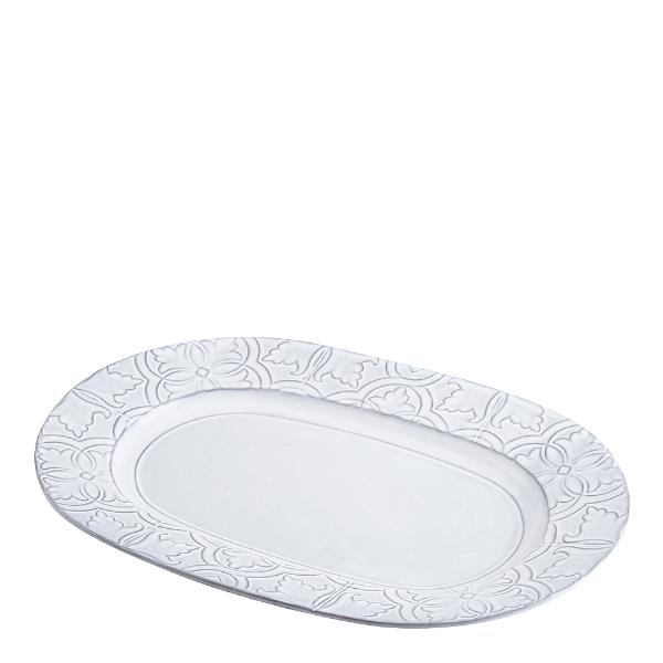 Rua Nova fat 38 cm antikkhvit