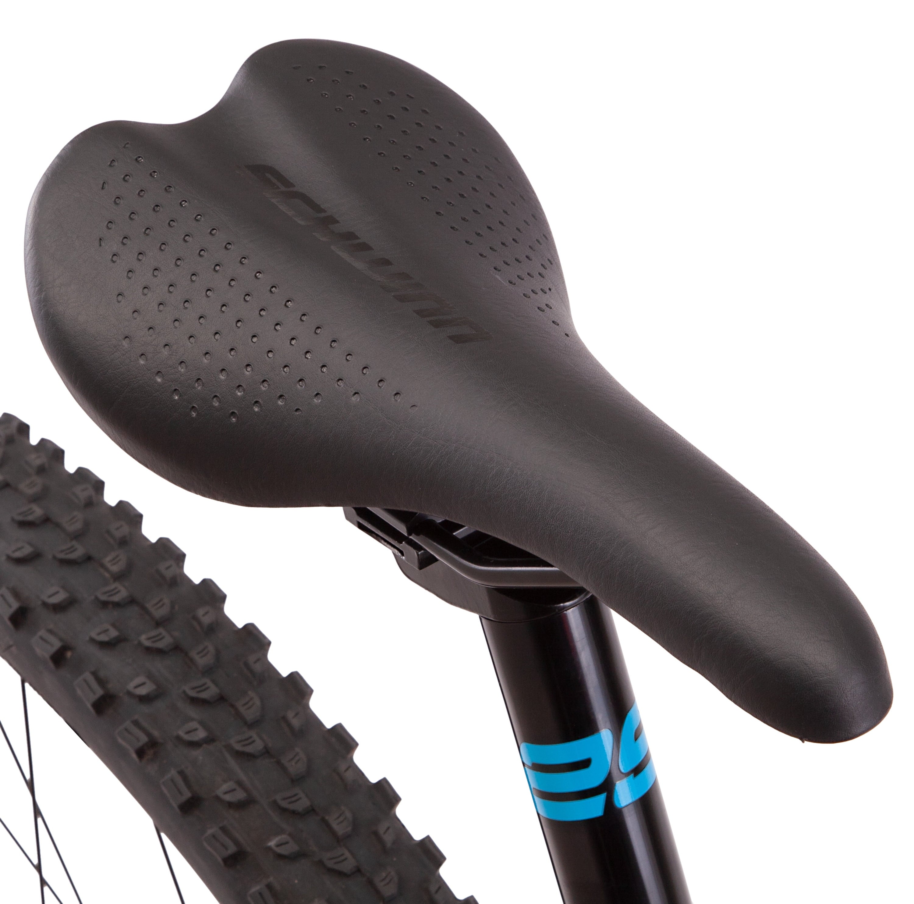 Taff Comp mountain bike. 8 speeds. 29-inch wheels. black. mens. womens. large