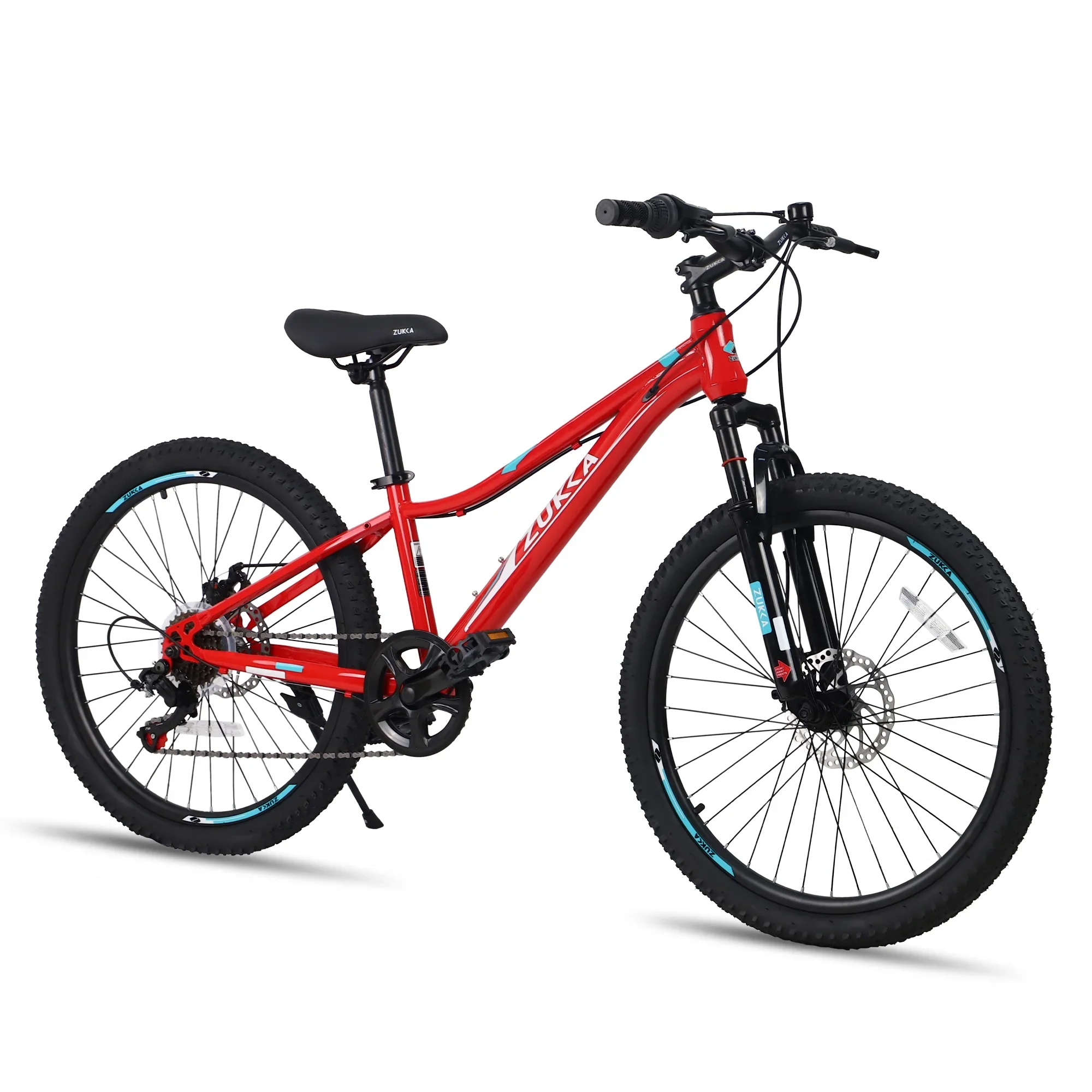 24“/26 Mountain Bike for Women - 21-Speed, Dual Disc Brakes, Front Suspension, All-Terrain Tires, 85% Pre-Assembled Carbon Steel Frame Bicycle