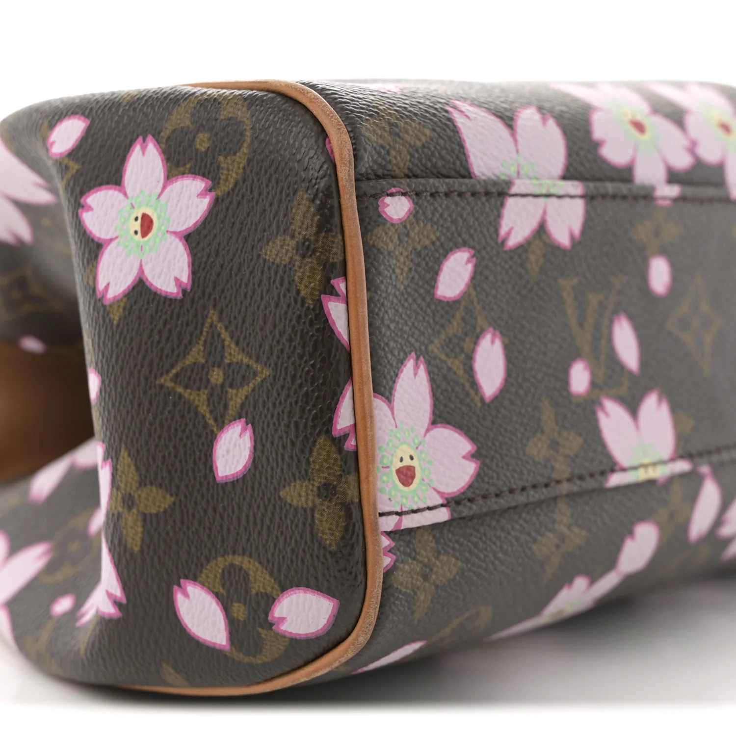 Monogram Cherry Blossom Sac Retro Bag Brown