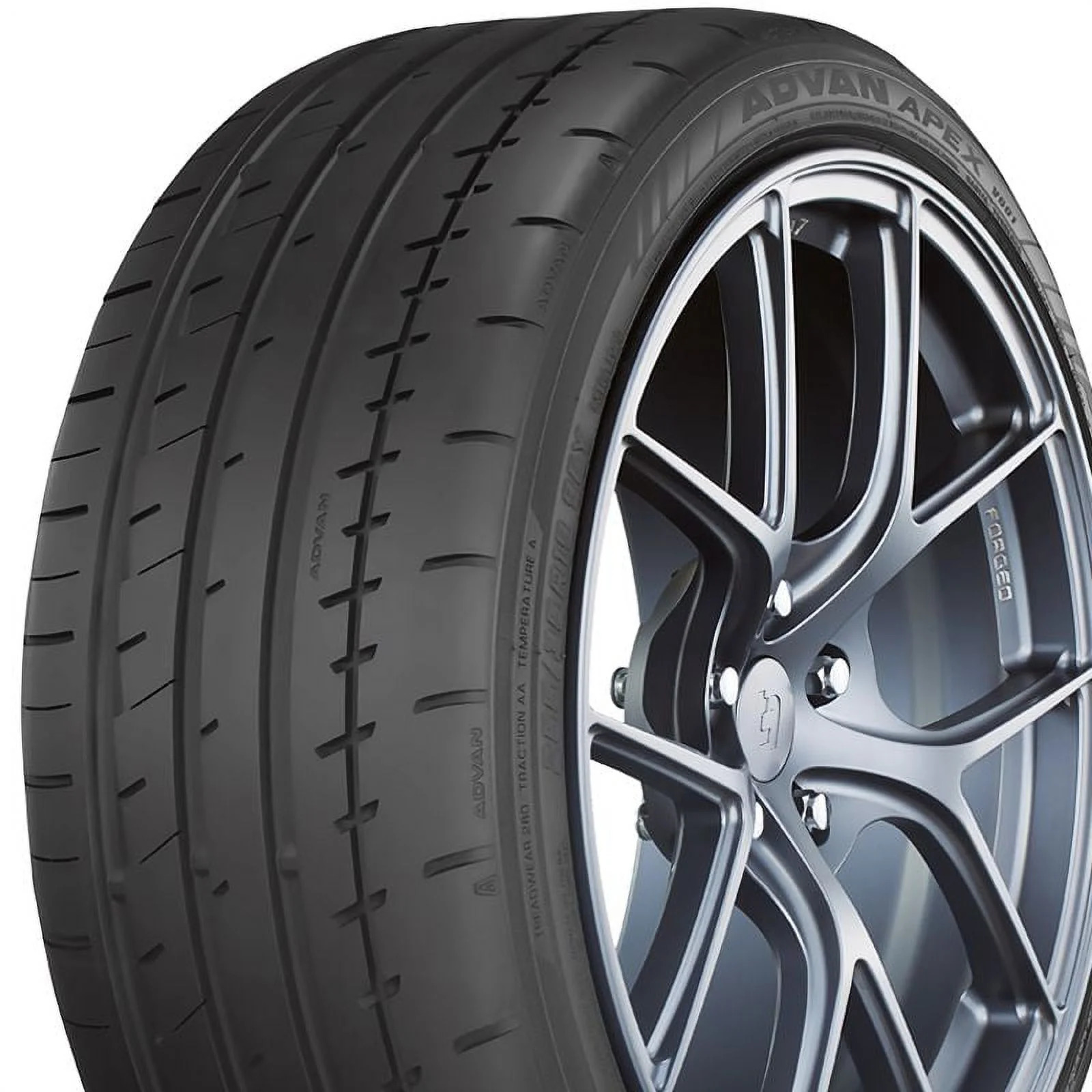 Pair of 2 x Yokohama Advan Apex V601 255/40R18 999Y XL Ultra High Performance UHP Tires 110160112 / 255/40/18 / 2554018