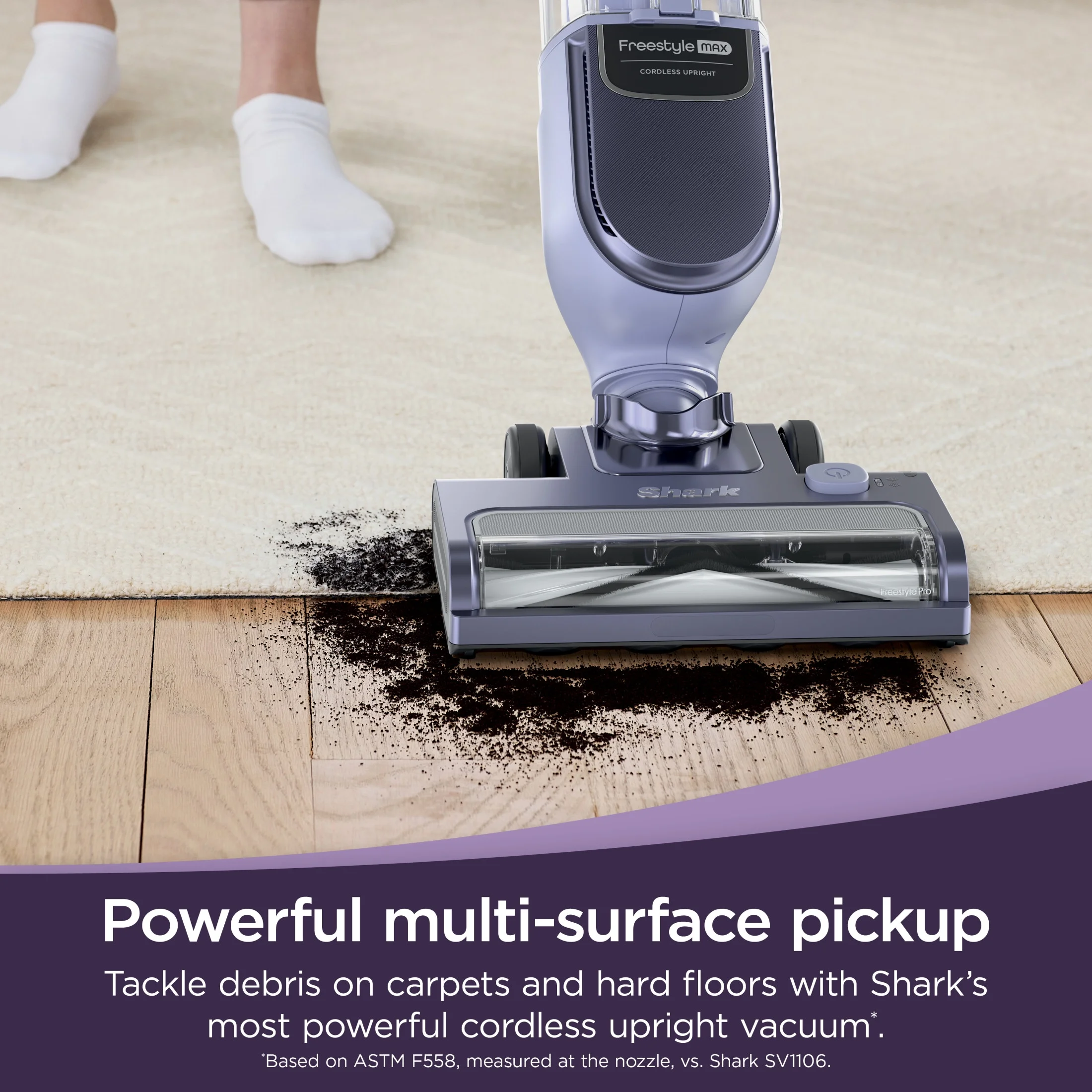 Freestyle Max Cordless Upright Vacuum, Multi-Surface Cleaning, Lightweight with Large Dust Cup and 2-Speed Brushroll, SV2000 - Image 3