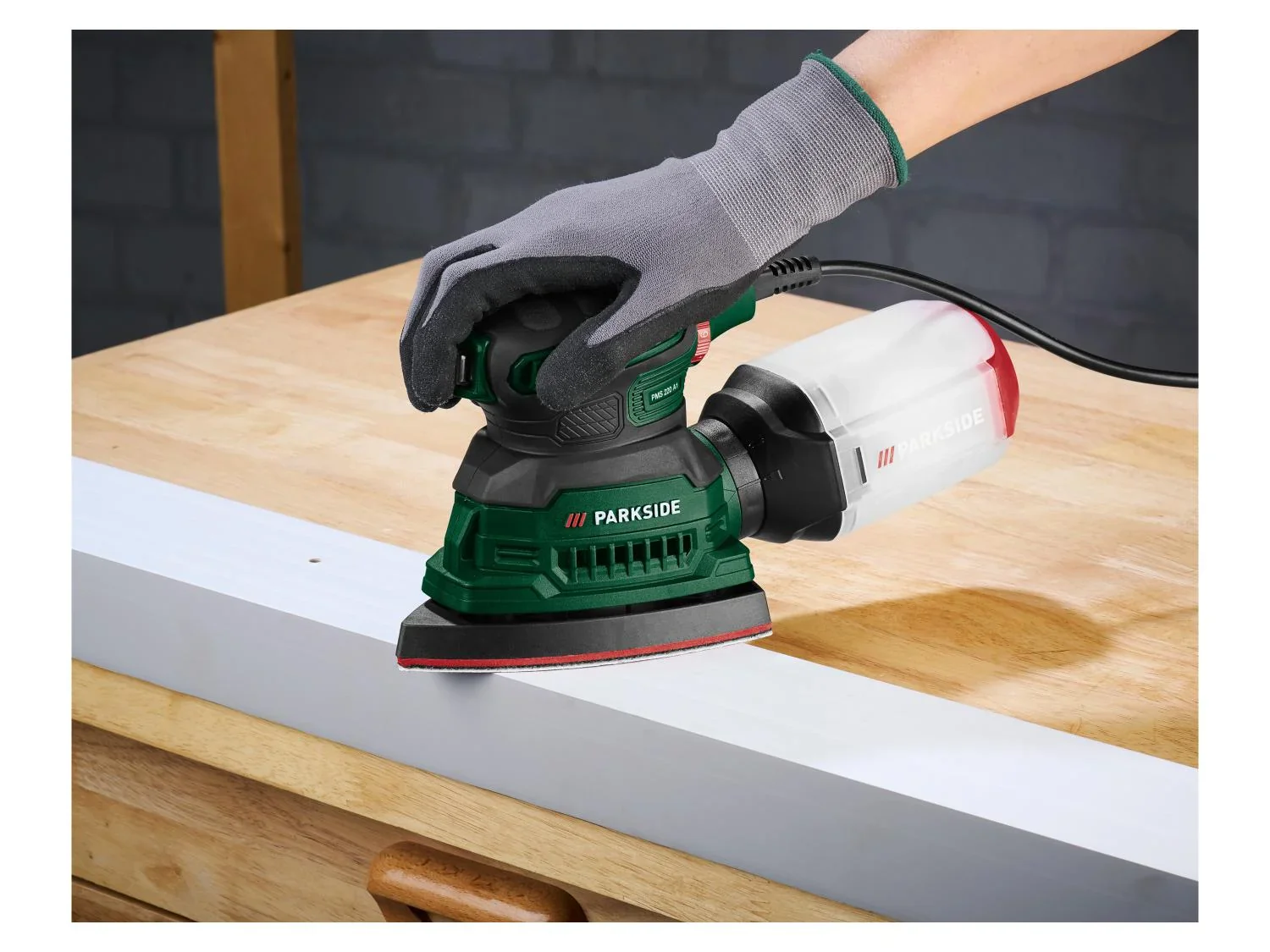 PARKSIDE Ponceuse multifonction PMS 220 A1, 220 W