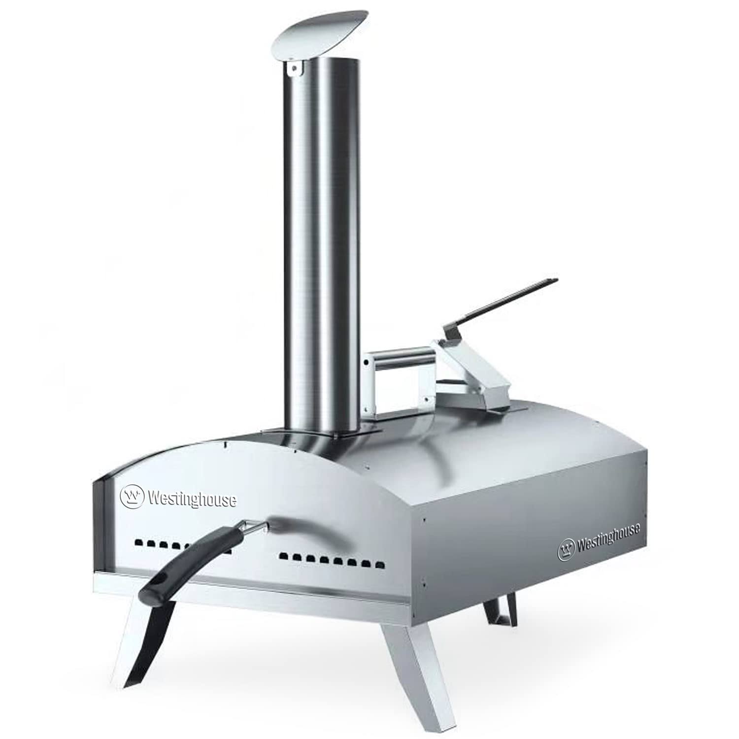 Westinghouse Wood Pellet Artisan Outdoor Pizza Oven -Stainless Steel Portable Pizza Ovens