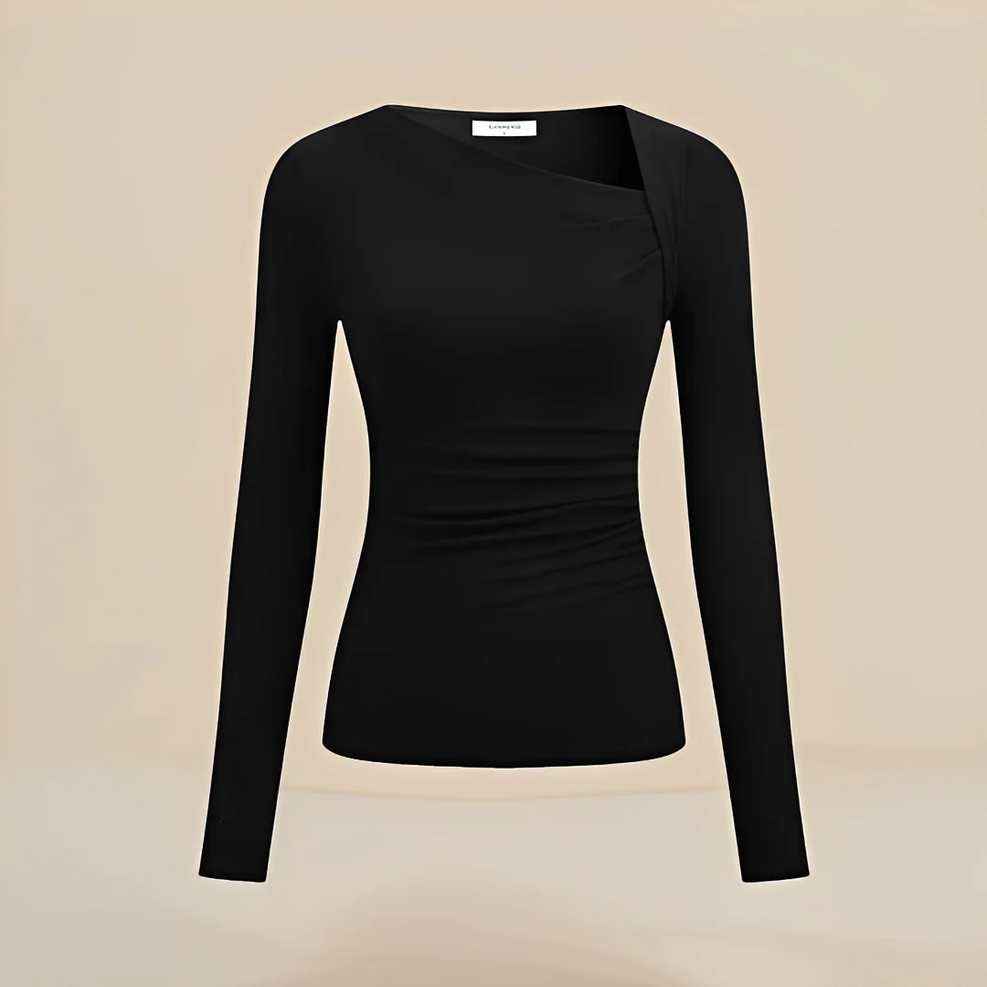 Nadine - Chemise longue à manches modernes