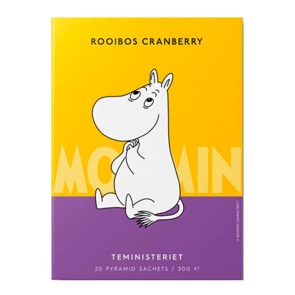 Mummi pyramidepose Mummitrollet rooibos te tranebær 20 stk