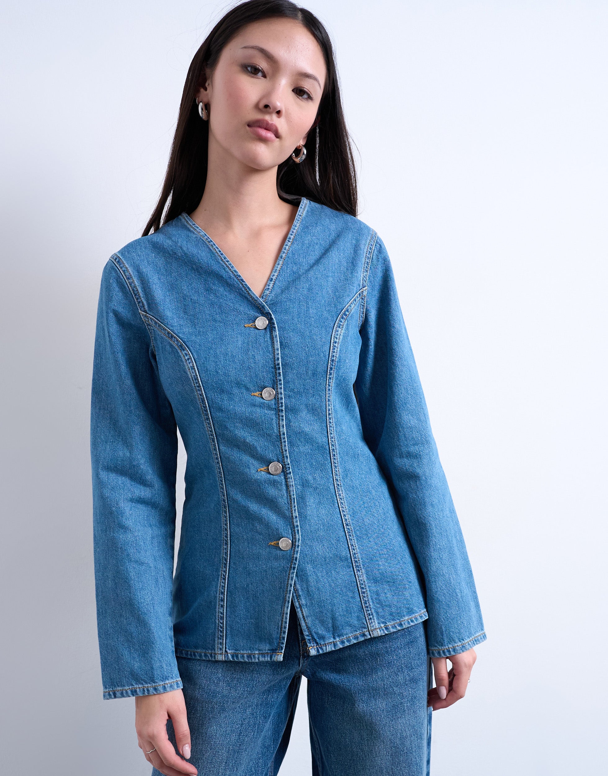 VERO MODA® TSPEYTON Denim shirt