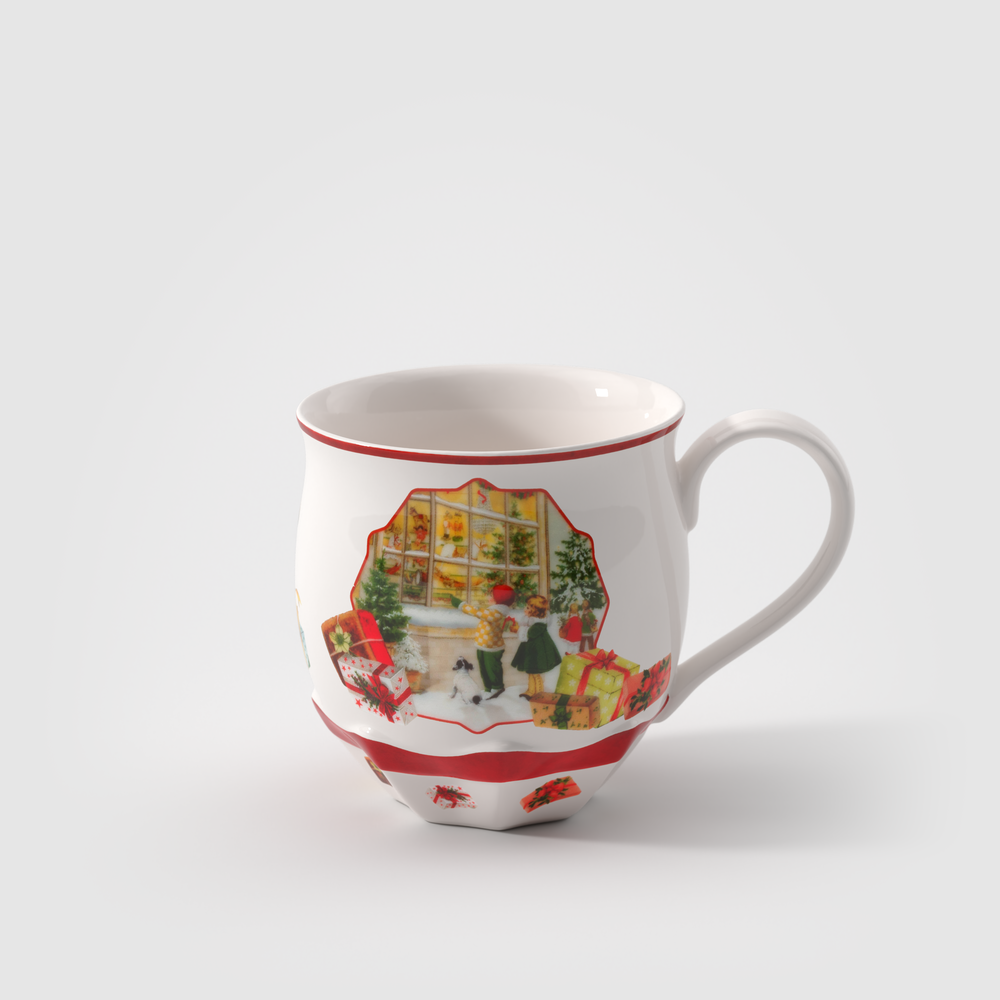 Toy's Fantasy Mug - White, 15.3 oz, Premium Porcelain
