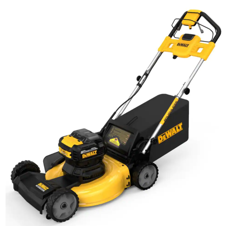 Tondeuse autotractée sans fil DEWALT 21,5 po, 20 volts MAX, batterie lithium-ion, à pousser