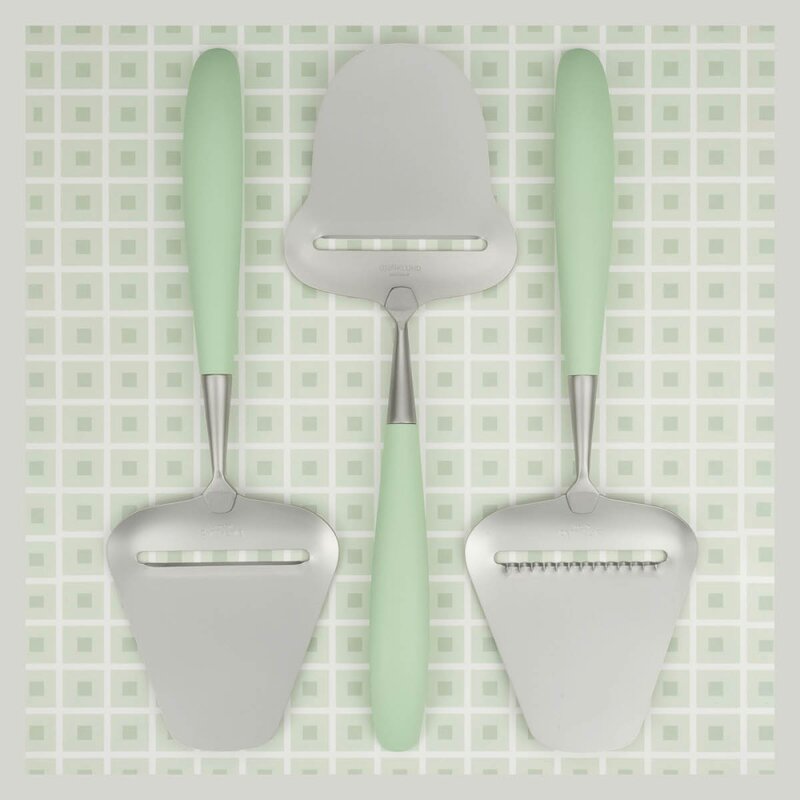 Amitto ostehøvel 23 cm skumgrønn