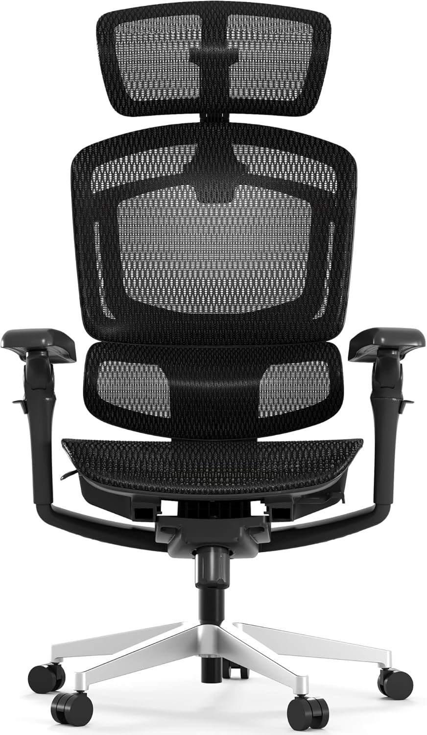 FLEXISPOT ErgoX-PRO Ergonomic Office Chair Black – AeroWeave 5.0 Mesh Seat, 5D Lumbar, 7D Armrests, 4D Headrest, 551LBS Capacity – Office, Gaming, Home