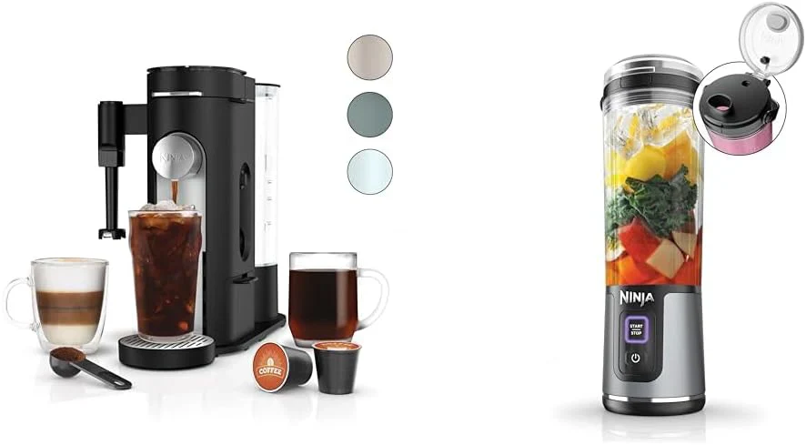Cafetière Ninja à dosettes individuelles, compatible K-Cup, 4 méthodes d'infusion