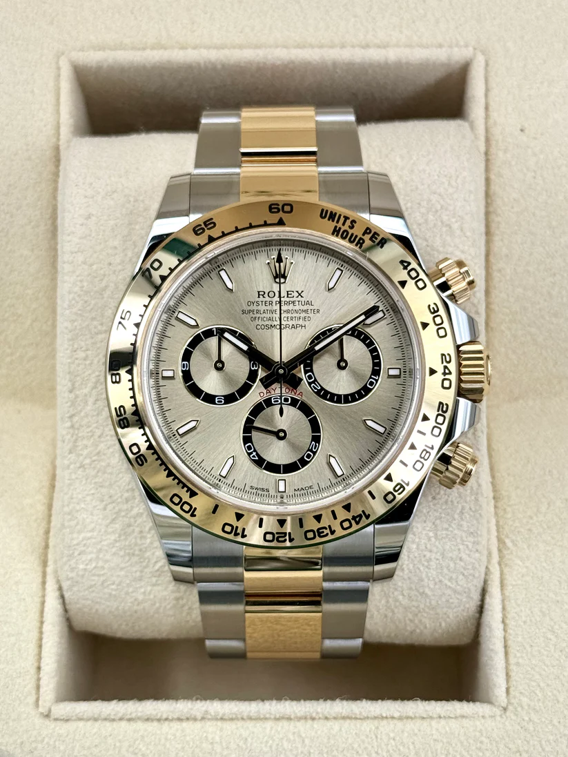 [Super Clone]Rolex Daytona 40mm Two.Tone champagne Dial  m126503-0004
