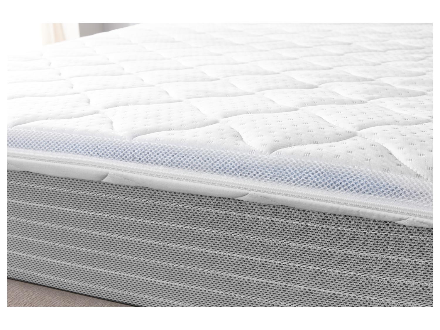 LIVARNO home Surmatelas en mousse gel, 180 x 200 cm